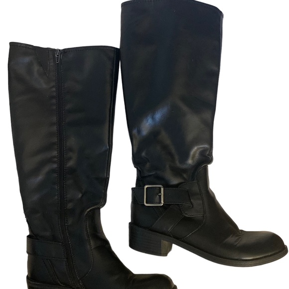 Women’s Knee length black Arizona Jean Company dress boots size 6. - Picture 3 of 13